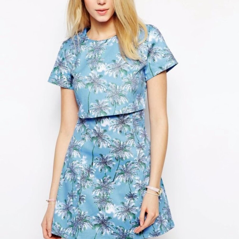 ASOS Fashion Union Palm Tree dress | US 12